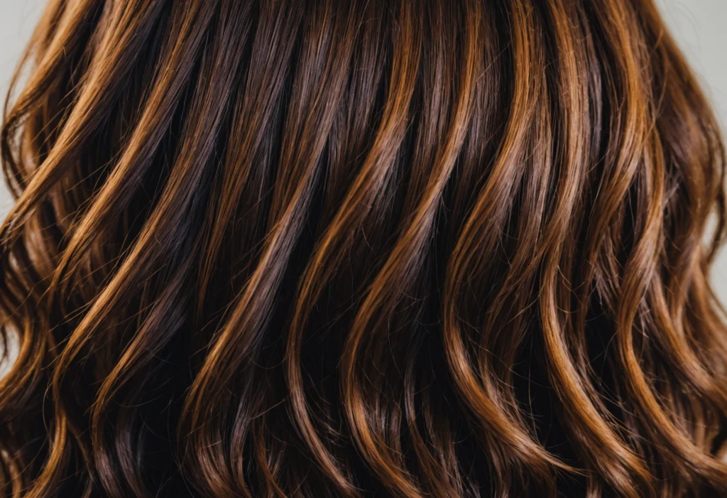 Блестящие здоровые волосы