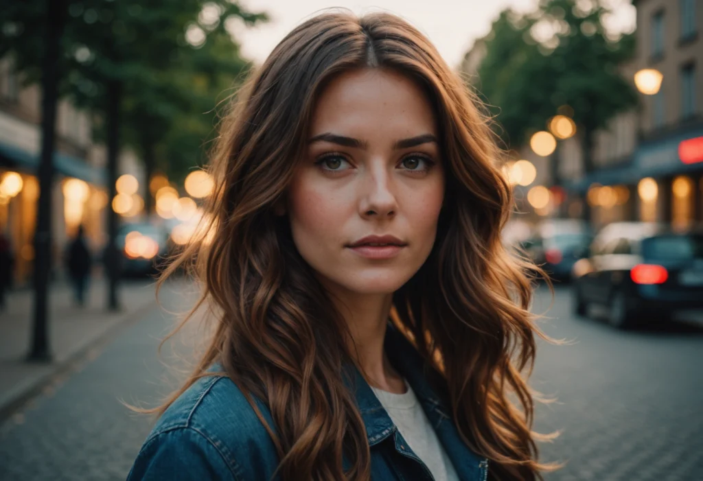 Блестящие здоровые волосы